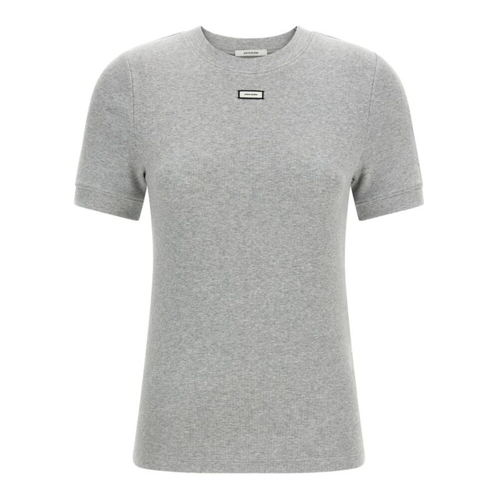 Entire Studios Gray Cotton Women's T-Shirt